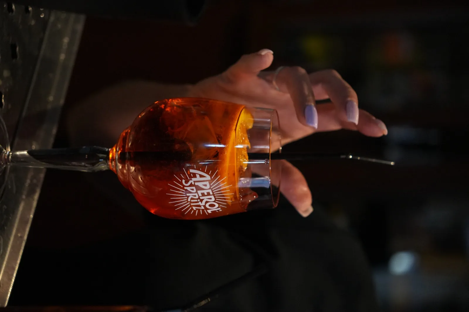 Cocktails et ambiance — La Piazzetta, restaurant italien à Dour